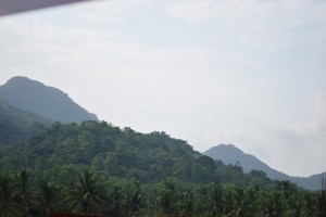 Playing Peek-a-boo with the peaks