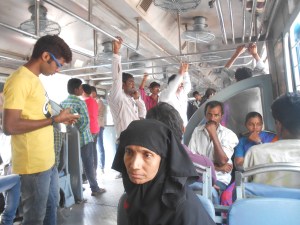  In the Hyderabad local