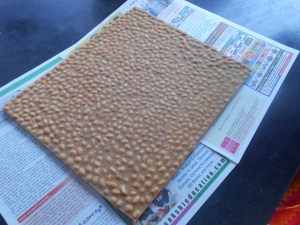 The Brick of Chikki laid out