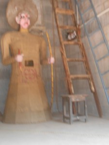 tattiraya waiting to be dressed