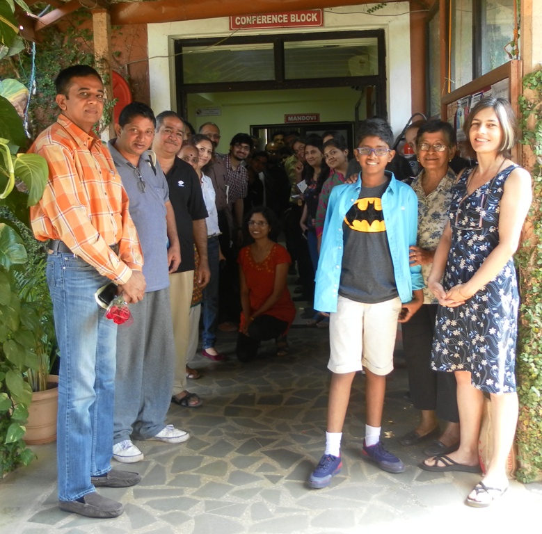 Goa Blogger’s lounge.