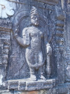 dwarapalaka at the temple