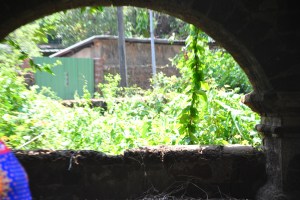 Arch way to what looked like courtyards