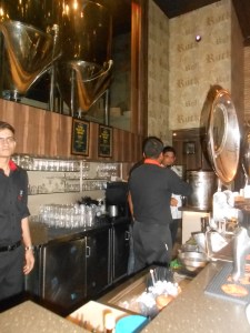 Inside strikers brewery