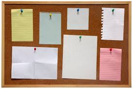 notice board
